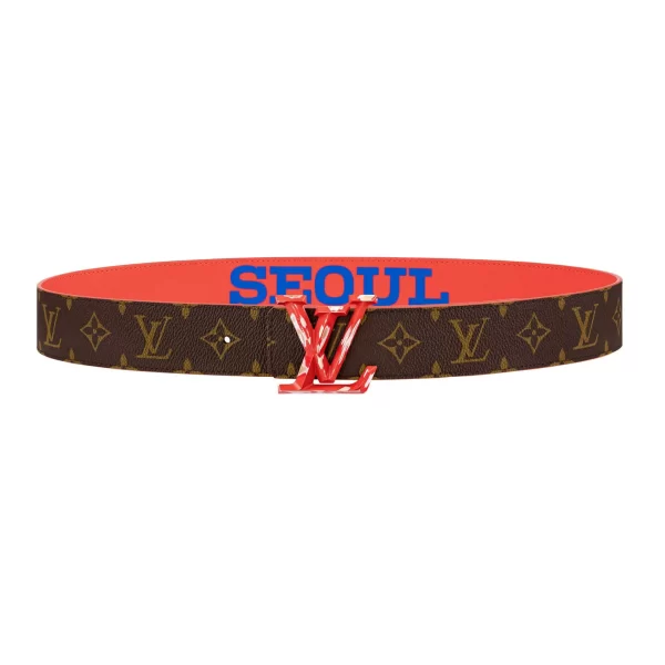 LOUIS VUITTON PYRAMIDE CITIES EXCLUSIVE 40MM REVERSIBLE BELT - B0128