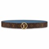 LV CIRCLE 35MM REVERSIBLE BELT - B0139