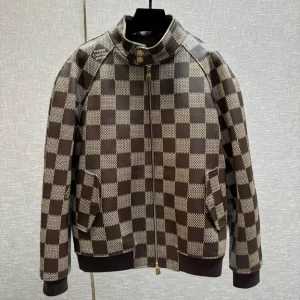 Louis Vuitton Damier Leather Harrington Jacket - LC017