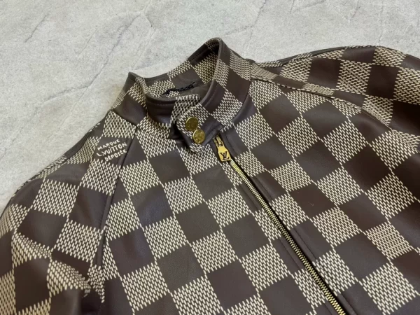 Louis Vuitton Damier Leather Harrington Jacket - LC017