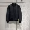 Louis Vuitton Reversible Leather Nylon Blouson Jacket - LC014