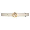 GUCCI BLONDIE BELT IN WHITE LEATHER - B0152