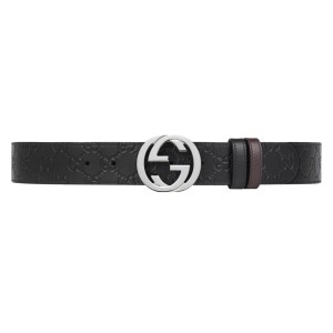 GUCCI REVERSIBLE SIGNATURE BELT - B0148