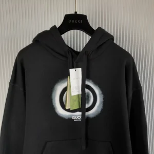 Gucci Cotton Jersey Hooded Sweatshirt - GBH001