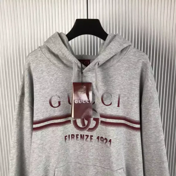 Gucci Cotton Jersey Hooded Sweatshirt - GBH002