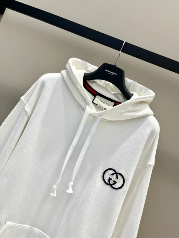 Gucci Cotton Jersey Hooded Sweatshirt - GBH006