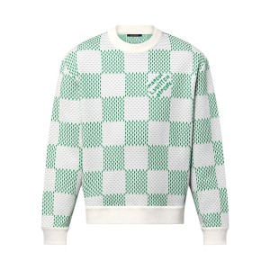 Louis Vuitton Damier Jacquard Cotton Pullover - SLV049