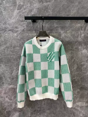 Louis Vuitton Damier Jacquard Cotton Pullover - SLV049