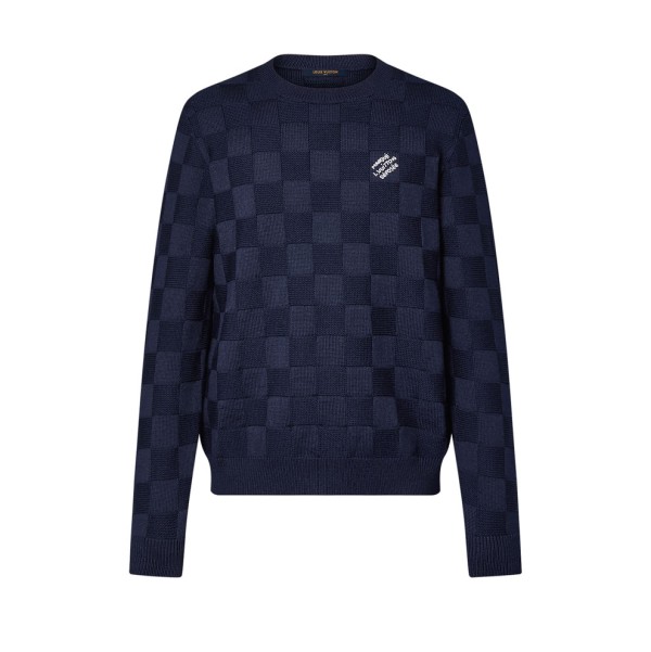 Louis Vuitton Damier Pullover With Pearl Signature - SLV052