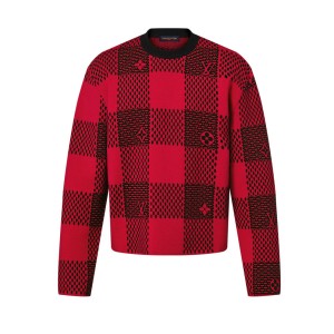 Louis Vuitton Damier Wool Crewneck - SLV044