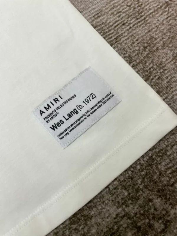 Amiri Cotton T-Shirt - AMS088