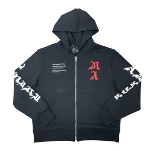 Amiri Ma Core Logo Zip Hoodie - SAV004