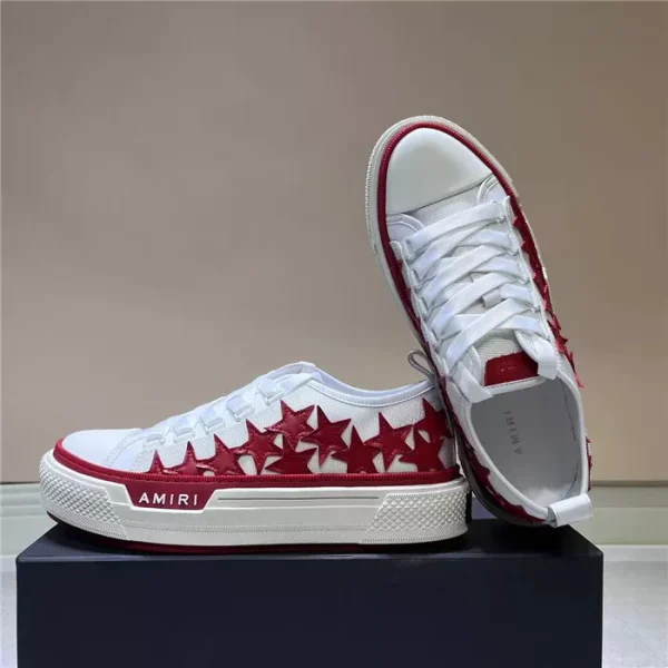 AMIRI STARS COURT LOW-TOP SNEAKERS - AM062