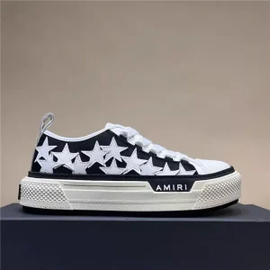 AMIRI STARS COURT LOW-TOP SNEAKERS - AM063