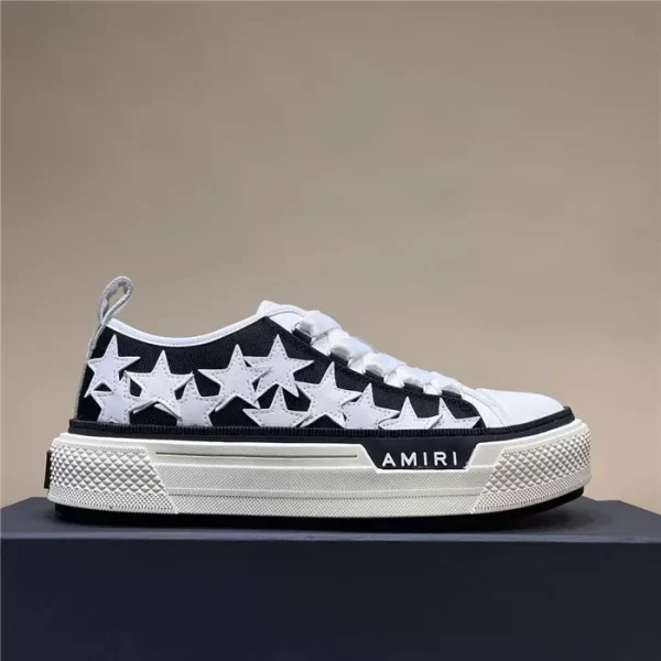 AMIRI STARS COURT LOW-TOP SNEAKERS - AM063