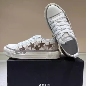 AMIRI STARS COURT LOW-TOP SNEAKERS - AM065