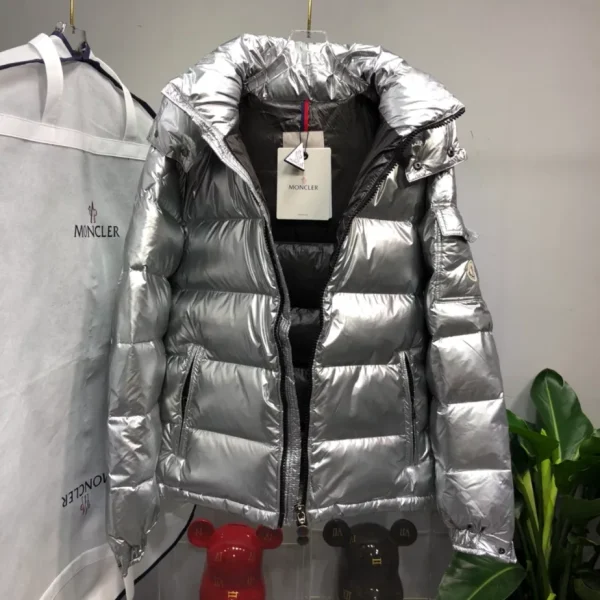 Moncler Maya Silver Colour Jacket - MC072