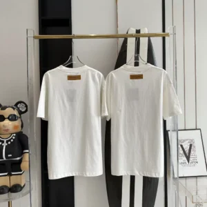 BIRDS PRINTED T-SHIRT IN WHITE - LSVT0299