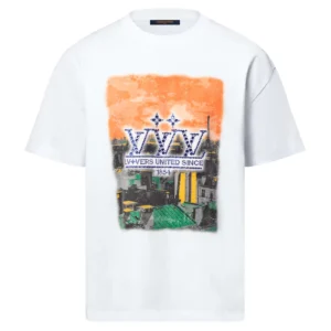 EMBELLISHED GRAPHIC COTTON T-SHIRT - LSVT0316