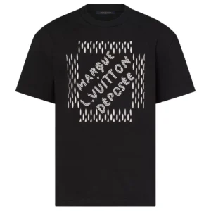 EMBROIDERED SIGNATURE COTTON T-SHIRT - LSVT0304