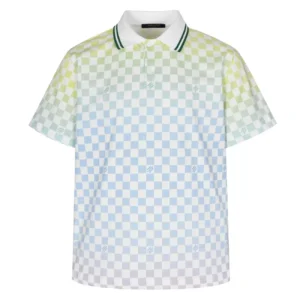 GRADIENT POLOSHIRT IN MULTICOLOR - LSVT0320