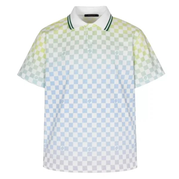 GRADIENT POLOSHIRT IN MULTICOLOR - LSVT0320