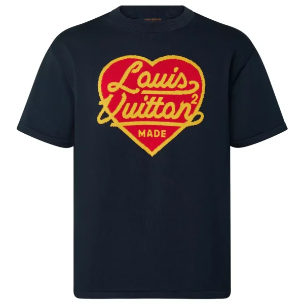 INTARSIA JACQUARD HEART CREWNECK - LSVT0296