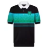 IRIDESCENT JACQUARD SHORT-SLEEVED POLO - LSVT0279