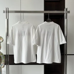 LV X NIGO EMBROIDERED T-SHIRT IN WHITE - LSVT0292