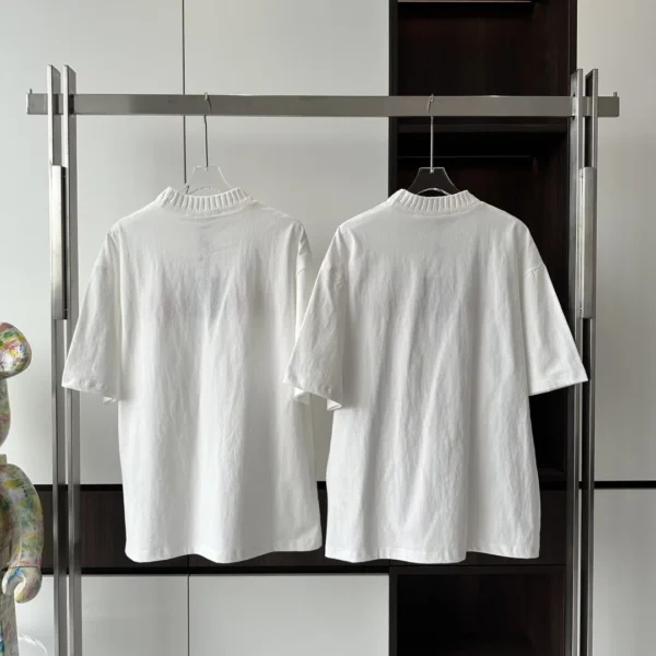 LV X NIGO EMBROIDERED T-SHIRT IN WHITE - LSVT0292