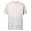 MONOGRAM GRADIENT EMBELLISHED SHORT-SLEEVED CREWNECK - LSVT0301