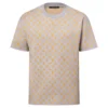 MONOGRAM SHORT-SLEEVED CREWNECK MONOGRAM JACQUARD - LSVT0275