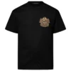 SIGNATURE PATCH COTTON T-SHIRT IN BLACK - LSVT0290