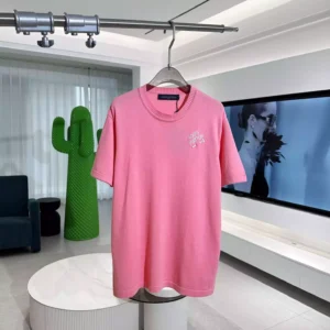 SIGNATURE SHORT-SLEEVED COTTON CREWNECK - LSVT0293