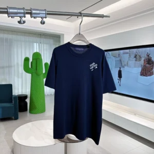 SIGNATURE SHORT-SLEEVED COTTON CREWNECK - LSVT0295