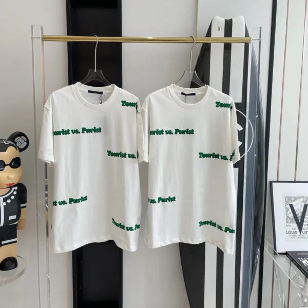 TOURIST VS PURIST PRINTED T-SHIRT - LSVT0288