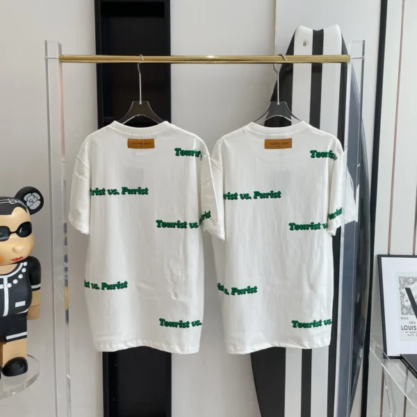 TOURIST VS PURIST PRINTED T-SHIRT - LSVT0288