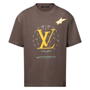 WASHED EMBELLISHED COTTON T-SHIRT - LSVT0277