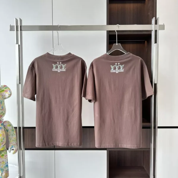 WASHED EMBELLISHED COTTON T-SHIRT - LSVT0277
